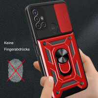 Outdoor Panzer Hülle Motorola Moto G10 G20 G30 Handyhülle mit Kameraschutz Ring Rot