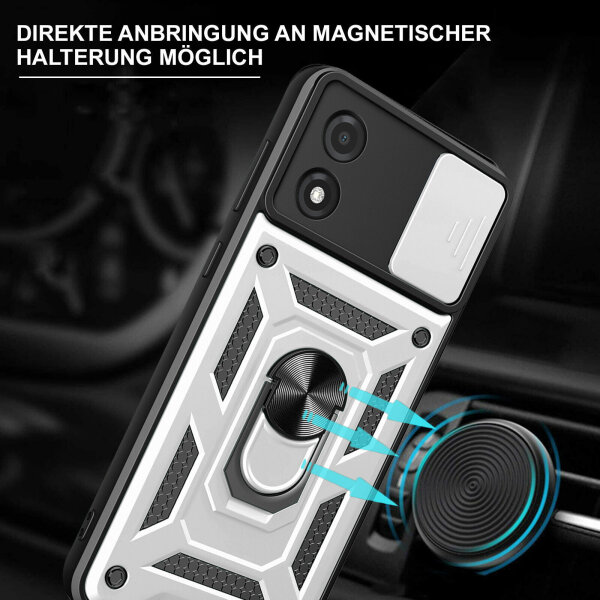 Panzer Hülle mit Ring 3 in 1 Outdoor Handy Hülle Schutz Hülle Case