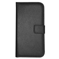 Handy Tasche für Samsung Galaxy Cover Case Buch Klapp Schutz Hülle Etui Wallet Samsung Galaxy S7 Edge Schwarz