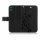 Huawei Handy Tasche Handyhülle Schutz Hülle Blumen Flip Cover Buch Case Etui Huawei Y5 2019 Schwarz