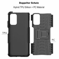 Schutz Hülle Xiaomi Handy Tasche Case Cover Silikon Schale Outdoor Handyhülle BF Xiaomi Poco M3 Schwarz