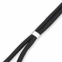 Handykette für Xiaomi Redmi Note 12 4G Handyhülle mit Band Hülle mit Kordel TPU Schwarz