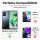 Handykette für Xiaomi Redmi Note 12 5G / Poco X5 5G Handyhülle mit Band Hülle Rot