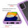 Hülle für Samsung Galaxy A03 - Handyhülle Schutzhülle Silikon Case Cover Bumper Lila