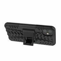 Handyhülle für Apple iPhone 11 – Panzer Cover Schwarz