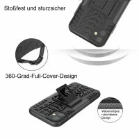 Handyhülle für Apple iPhone 11 – Panzer Cover Schwarz