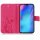 Huawei Handy Tasche Handyhülle Schutz Hülle Blumen Flip Cover Buch Case Etui Huawei P30 Pink