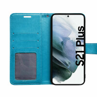 Handyhülle für Samsung Galaxy S21+ Plus 5G Hülle Handy Tasche Flip Case Etui TPU