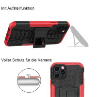Handyhülle für Apple iPhone 12 / 12 Pro – Panzer Case Rot