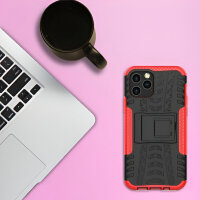 Handyhülle für Apple iPhone 12 / 12 Pro – Panzer Case Rot