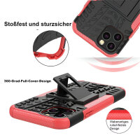 Handyhülle für Apple iPhone 12 / 12 Pro – Panzer Case Rot