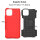 Handyhülle für Apple iPhone 12 / 12 Pro – Panzer Case Rot