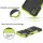 Handy Tasche für SAMSUNG Galaxy Hülle Handyhülle Schutzhülle Outdoor Case Schale Galaxy A12 SM-A125F Grün