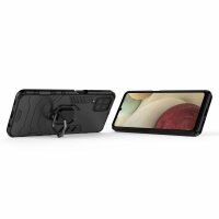 Handy Tasche für Samsung Galaxy Ring Case Hülle Outdoor TPU Back Cover Bumper  Galaxy A72 Schwarz