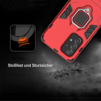 Hülle für Samsung Galaxy A53 5G, Schutzhülle Handy Tasche Ring Case Cover Bumper