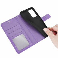 Hülle für Xiaomi Redmi Note 11s 5G / Poco M4 Pro 5G Handyhülle Handy Tasche Etui Lila