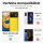 Hülle für Xiaomi Redmi Note 11s 5G / Poco M4 Pro 5G Handyhülle Handy Tasche Etui Lila