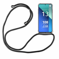 Handykett für Xiaomi Redmi Note 13 Serie Hülle mit Kordel Handyhülle mit Band  Redmi Note 13 4G in Blau