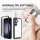 Hülle für Samsung Galaxy S24 Ultra Handyhülle 2 Teilig Bumper Case Kantenschutz Schwarz