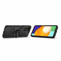 betterfon Ring Case für Samsung Galaxy A04s / A13 4G / A13 5G Hülle Handyhülle Schwarz
