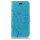 Huawei Handy Tasche Handyhülle Schutz Hülle Blumen Flip Cover Buch Case Etui Huawei Mate 20 Lite Blau