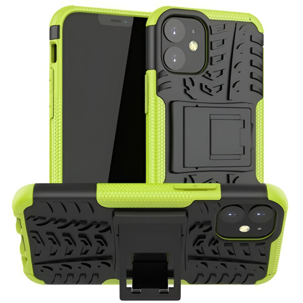 Handyhülle für Apple iPhone 12 Mini – Outdoor Back Cover Schwarz