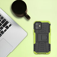 Handyhülle für Apple iPhone 12 Mini – Outdoor Back Cover Schwarz