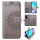 Handyhülle Xiaomi Redmi 10 2022 Hülle Handy Tasche Schutzhülle Wallet Case Etui Grau