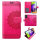 Hülle Für Samsung Galaxy A52 Handy Tasche Handyhülle Wallet Case Flip Cover Etui Pink