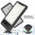 Google Pixel 6A Hülle Handyhülle 360° Grad Case Cover 2-teilig mit Folie