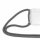 Handy Hülle mit Band Schutzhülle Handykette Seil Silikon Handy Tasche mit Schnur Samsung Galaxy A32 5G SM-A326B Grau