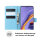 Handy Tasche für Samsung Galaxy A51 SM-A515 Hülle Case Buchhülle Klapphülle TPU PU-Leder Hellblau