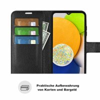 Hülle für Samsung Galaxy A03, Handyhülle Handy Tasche Klapphülle Flipcase Etui