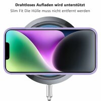 Handyhülle für Apple iPhone 14 Pro Max – Magnet Case Lila