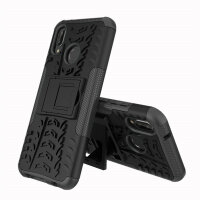 Outdoor Case Panzer Hülle Cover Huawei Handytasche Schutzhülle Handyhülle Handy Schwarz P20 Lite