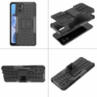 Hülle Mototorla Moto E22 / E22i Schutzhülle Handytasche Handyhülle TPU Silikon Schwarz