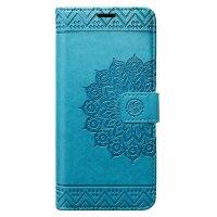Handy Tasche für ZTE Blade Hülle Schutzhülle Klapphülle Flip Case Schale Etui BF Blau Blade A51