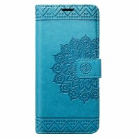 Handy Tasche für ZTE Blade Hülle Schutzhülle Klapphülle Flip Case Schale Etui BF Blau Blade A51