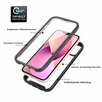 Handyhülle für Apple iPhone 13 Mini – 360° Panzer Case mit Displayschutz
