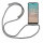 Handykette für Nokia G22 Handyhülle mit Band Umhängehülle mit Band Hülle Cover  Grau