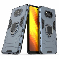 Xiaomi Handy Tasche Ring Case Hülle Schutzhülle Back Cover TPU Outdoor Bumper BF