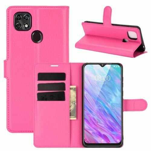 ZTE Handy Tasche Flip Cover Case Buch Klapp Schutz Hülle Etui Wallet Buchtasche ZTE Blade A5 2020 Pink