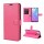 ZTE Handy Tasche Flip Cover Case Buch Klapp Schutz Hülle Etui Wallet Buchtasche ZTE Blade A5 2020 Pink