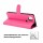 ZTE Handy Tasche Flip Cover Case Buch Klapp Schutz Hülle Etui Wallet Buchtasche ZTE Blade A5 2020 Pink