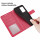 Hülle für Xiaomi 13 Lite Handyhülle Handy Tasche Klapphülle Wallet Case Etui Rot