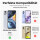 Handykette für Motorola Moto G22 Handyhülle mit Band Schutz Hülle Handy Tasche