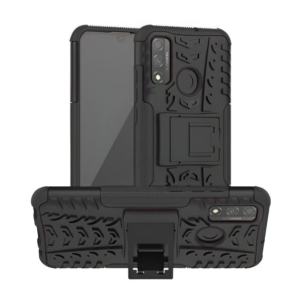 Outdoor Case Panzer Hülle Cover Huawei Handytasche Schutzhülle Handyhülle Handy Schwarz P Smart 2020
