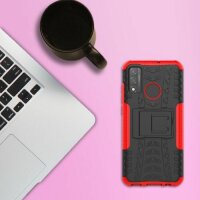 Outdoor Case Panzer Hülle Cover Huawei Handytasche Schutzhülle Handyhülle Handy Schwarz P Smart 2020