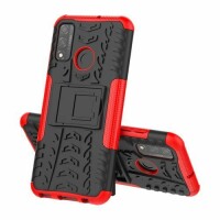 Outdoor Case Panzer Hülle Cover Huawei Handytasche Schutzhülle Handyhülle Handy Schwarz P Smart 2020