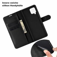 Handy Tasche für Samsung Galaxy A42 Hülle Flip Cover Wallet Case Handyhülle Etui